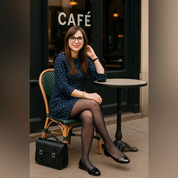 DV by Dolce Vita Melanie Flats Black Size 7.5 Square Toe Comfort Work Shoes NIB - Picture 2 of 10